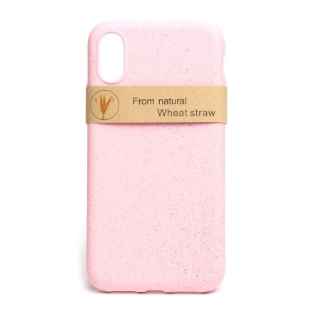 Zerowaste iPhone XS Max Természetes Alapanyagú Tok Pink