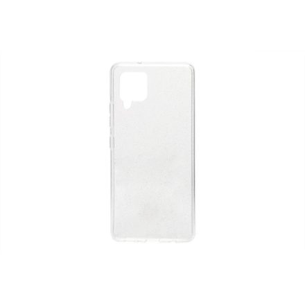 Samsung Galaxy A42 5G A426B Csillogós TPU Tok Clear