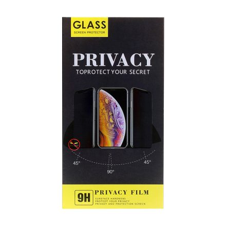 Full Cover Privacy Apple iPhone 14 Pro Max Fólia Fekete