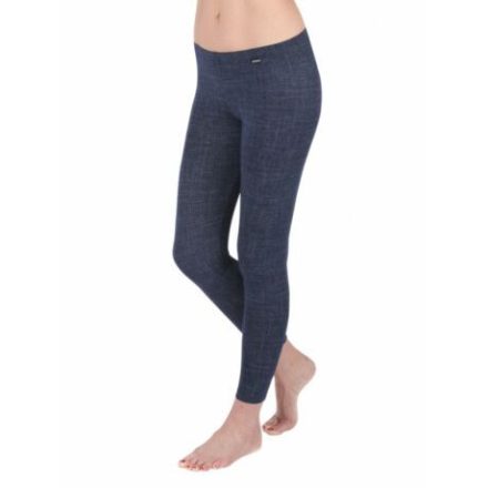 Pamut leggings - hosszú-farmerkék L