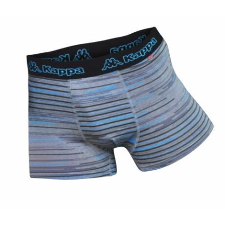 KAPPA Férfi Boxer XL Sötétszürke csíkos 304VG60-905-XL