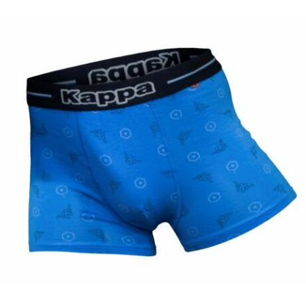 KAPPA Férfi Boxer XL Azúrkék-fehér mintás 304VAI0-904-XL