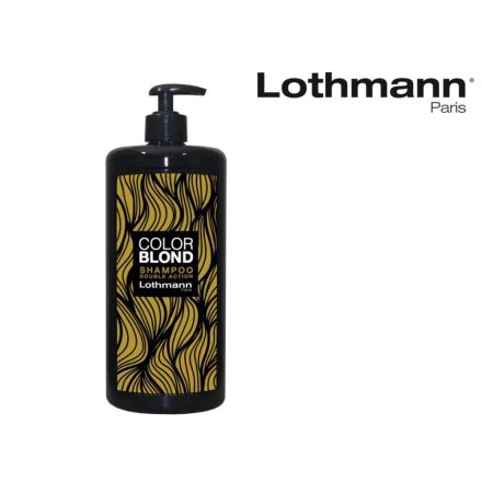 Lothmann Paris Color Blond Sampon – Festett vagy világosított hajra 1000ml