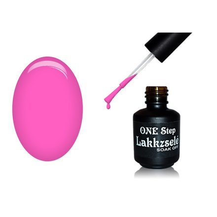 ONE step géllakk 5ml #010 Neon pink