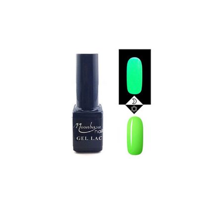 Foszforeszkalo géllakk 5ml #623 Neon zöld