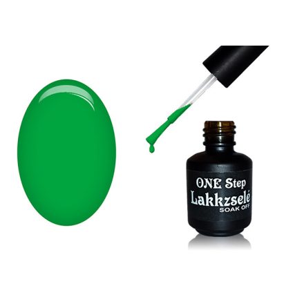 ONE step géllakk 5ml #289 Neon levélzöld