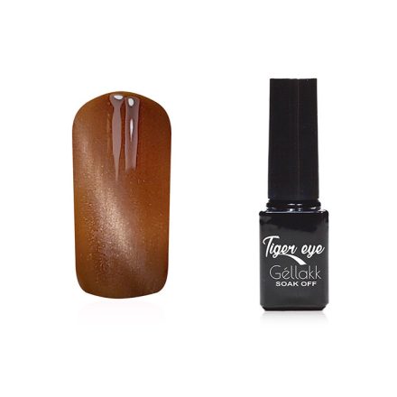 Tiger eye géllakk 5ml #818 tearózsa