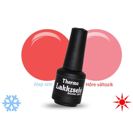 Thermo géllakk 5ml #401 Korall-rózsaszín