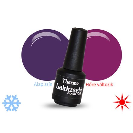 Thermo géllakk 5ml #402 Indigó-püspök lila