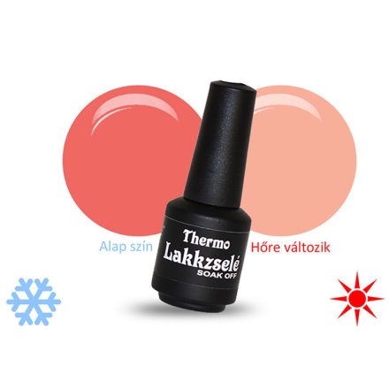 Thermo géllakk 5ml #413 Rózsaszín-púder