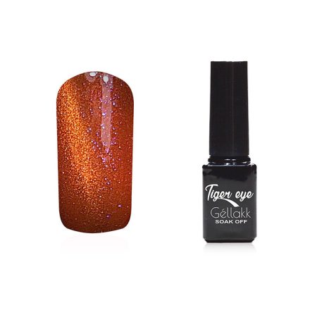 Tiger eye géllakk 5ml #811 tearózsa