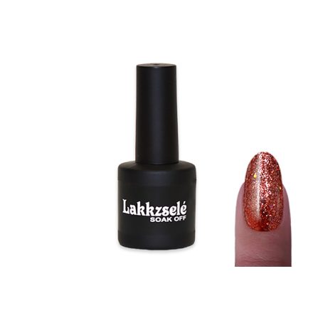 Géllakk 6ml #310 Glitteres bársony vörös