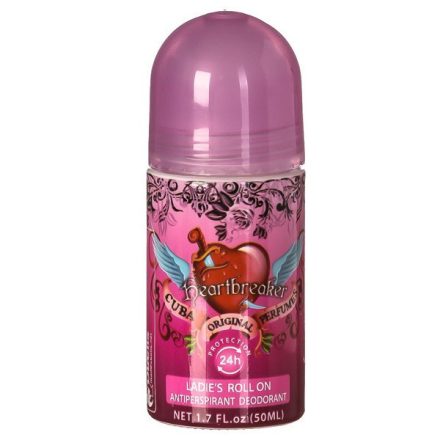 Cuba Heartbreaker Roll-on 24h Alkoholmentes Golyós Deo 50ml