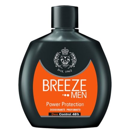 Breeze Men Power Protection Parfüm Deo Squeeze 100ml