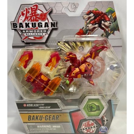 Bakugan Deluxe harci felszereléssel Howlkor