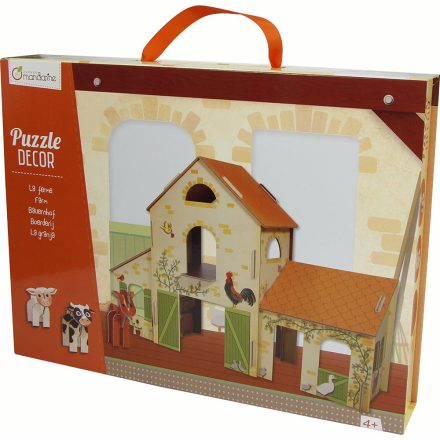 3D puzzle színház - Farm Avenue Mandarine