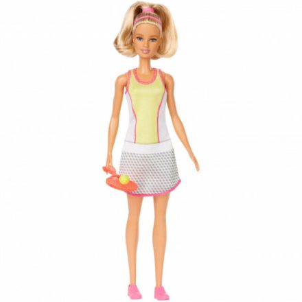 Barbie Karrierbabák -  Szőke hajú teniszező Barbie  Mattel