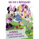 Névnapos Minnie Egér képeslap