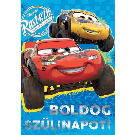 Képeslap születésnapi Cars