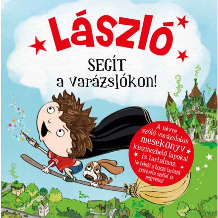 Névre szóló varázslatos mesekönyv, László