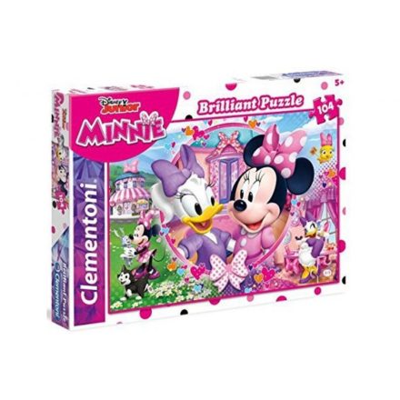 104 db-os Ragyogó puzzle - Minnie Mouse