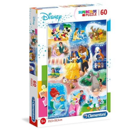 60 DB-OS SUPERCOLOR PUZZLE - DISNEY KLAS Clementoni