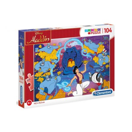 104 db-os SuperColor puzzle - Aladdin