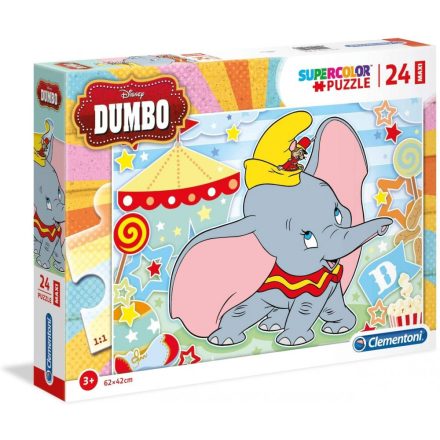 24 db-os SuperColor Maxi puzzle - Dumbo