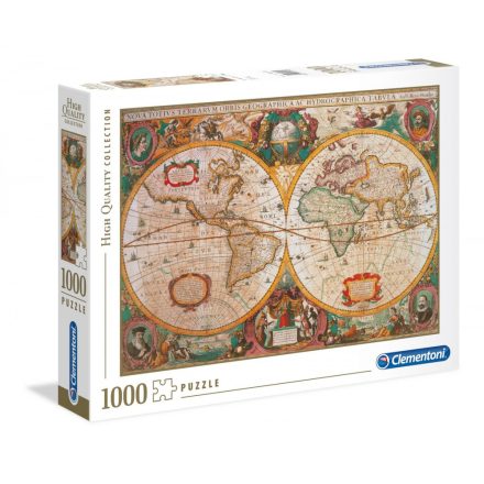 1000 db-os puzzle - Antik térkép