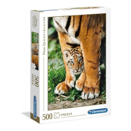 500 DB-OS PUZZLE - BENGÁLI TIGRIS KÖLYÖK Clementoni