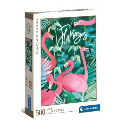 500 db-os Flamingók puzzle Clementoni 35101