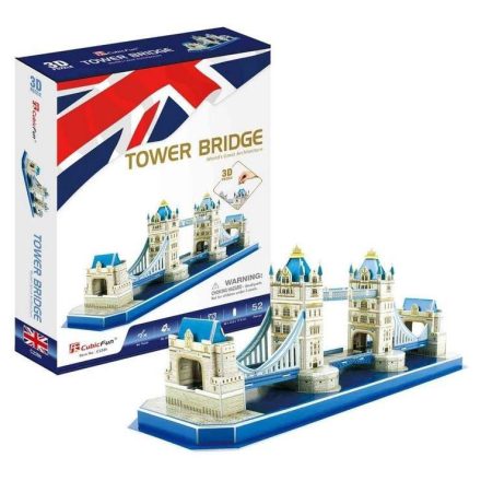 3D puzzle Tower Bridge 52 db-os CubicFun