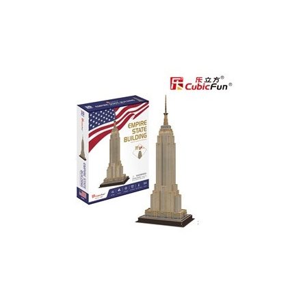 3D puzzle kicsi Empire State Building 54 db-os CubicFun