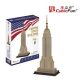 3D puzzle kicsi Empire State Building 54 db-os CubicFun