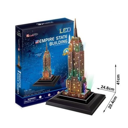 3D puzzle Empire State Building világító CubicFun