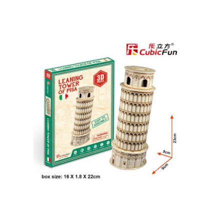 3D puzzle mini méret Leaning Tower of Pisa CubicFun