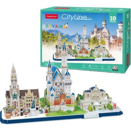 3D puzzle City Line Németo-Bajoro. 675