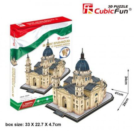 3D puzzle Szent István Bazilika 152 db-os  CubicFun