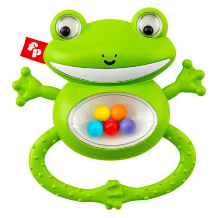 Szafaris csörgő/rágóka - béka Fisher Price