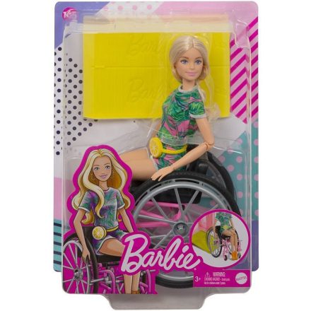 BARBIE KEREKESSZÉKES BABA