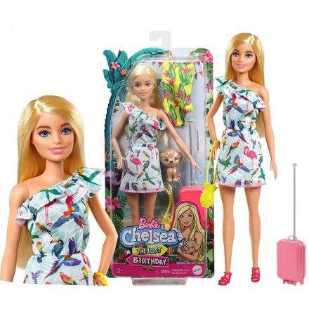 BARBIE AZ ELVESZETT SZÜLINAP - TESTVÉR BABA GRT87 Mattel