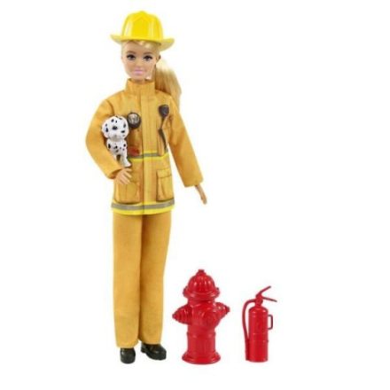 Barbie deluxe karrier játékszett - Tűzoltó GTN83 Mattel