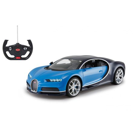 Deluxe távírányítós kisautó - Bugatti Chiron 1:14, kék 405135 Jamara