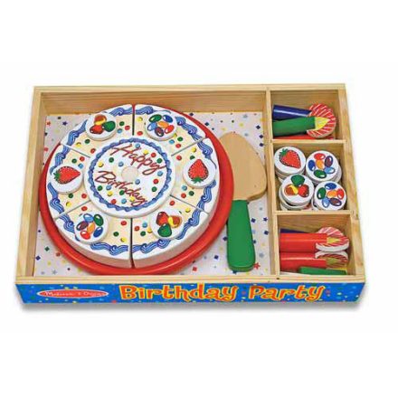 Melissa & Doug 10511  SÜTÉS-FŐZÉS SZÜLINAPI TORTA