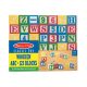 Melissa & Doug 1900 Fa készségfejlesztő játék ABC és számok