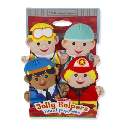 Melissa & Doug 19086 Bábjátékok Jolly segítők