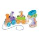 Melissa & Doug 4608 Bébi és tipegő fajátékok Húzható farm vonat