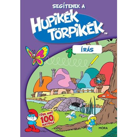 SEGÍTENEK A HUPIKÉK TÖRPIKÉK - ÍRÁS - Több mint 100 matrica