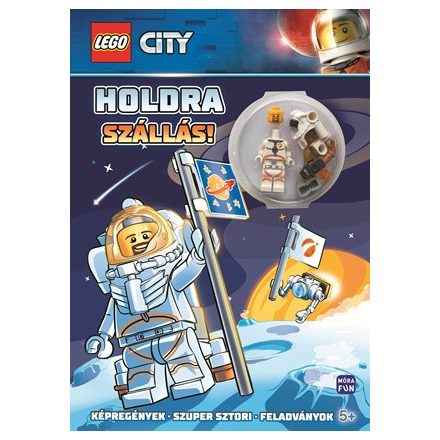 LEGO CITY  HOLDRA SZÁLLÁS! - Képregények - Szuper sztori - Feladványok - Minifigura