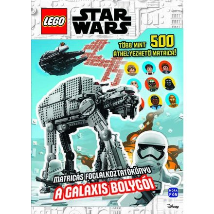 LEGO STAR WARS - A GALAXIS BOLYGÓI - Több mint 500 áthelyezhető matricával